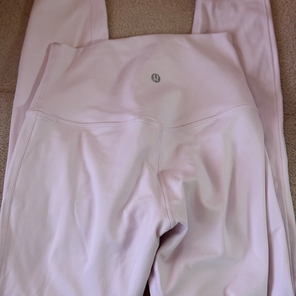 lululemon athletica Light Pink Leggings